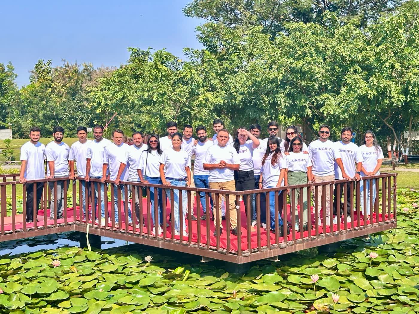 The MVP1 Ventures and Zingify team